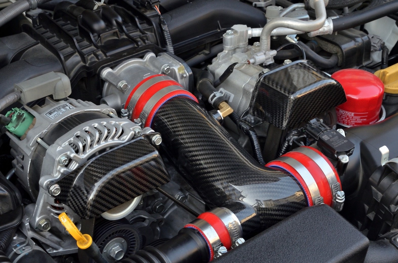 Toyota 86 Subaru Brz用 ドライカーボン プーリーカバー Ruster 株式会社carnize