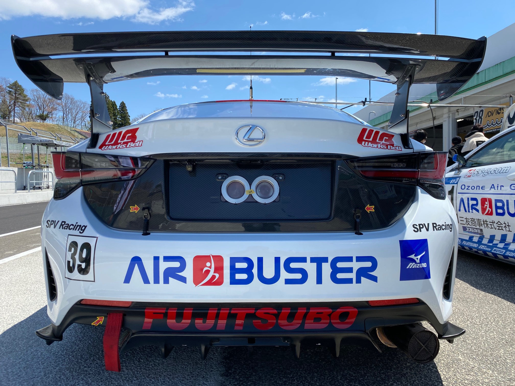LEXUS RC 用 ドライカーボン トランクパネル （後期用） | RUSTER 